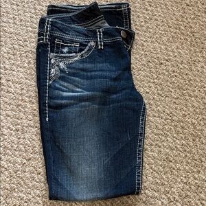 Silver Jeans Dark Blue Boot Cut Women's Jeans